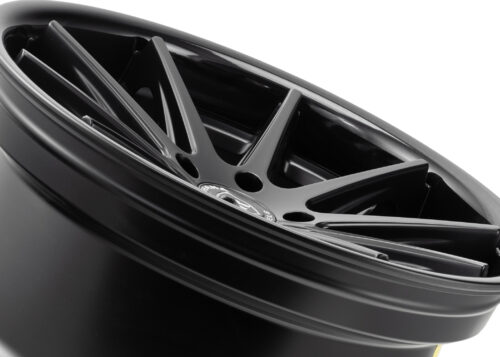 Rohana RFC10 Matte Black/Gloss Black Lip 19x10.5 (+45)5x114