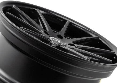 Rohana RFC10 Matte Black/Gloss Black Lip 19x8.5 (+42)5x112