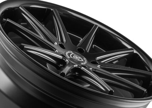 Rohana RFC10 Matte Black/Gloss Black Lip 20x9 (+25)5x112