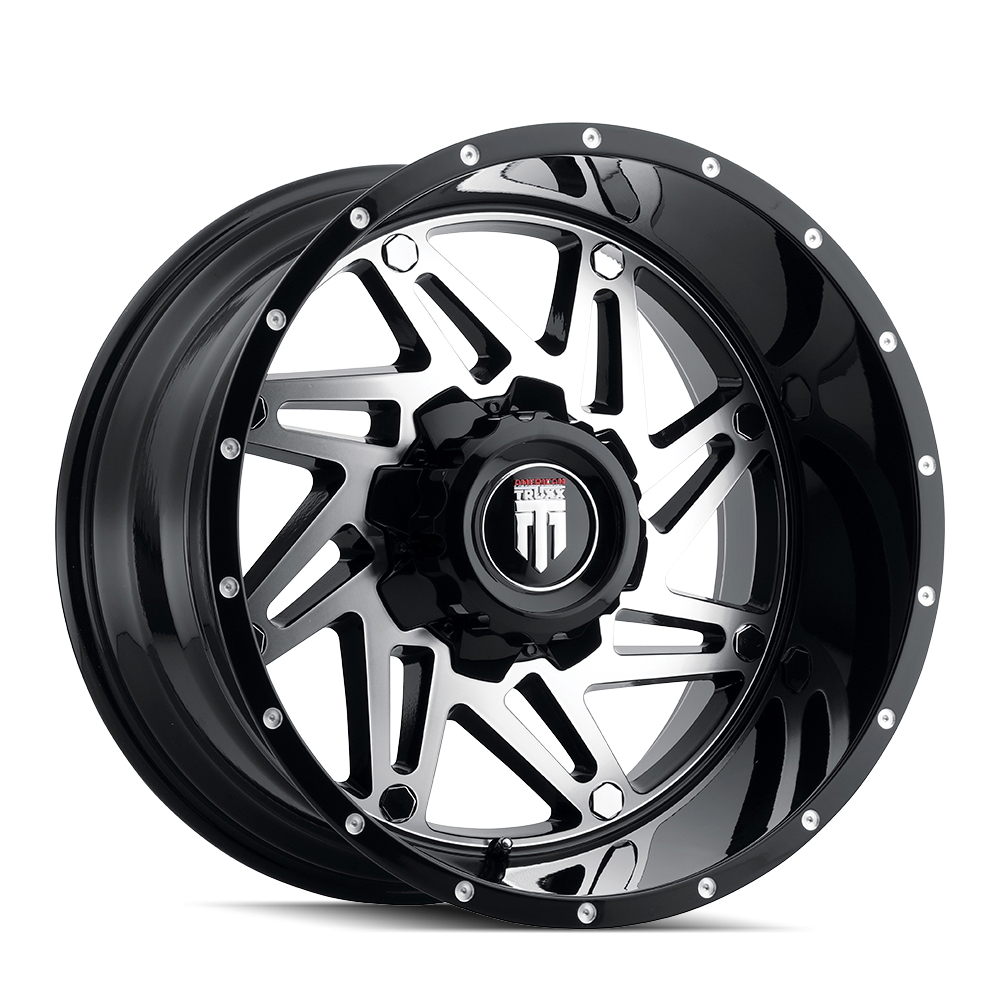 American truxx Warrior AT165 Machined 20x12 5-127/5-139.7mm 78.1mm
