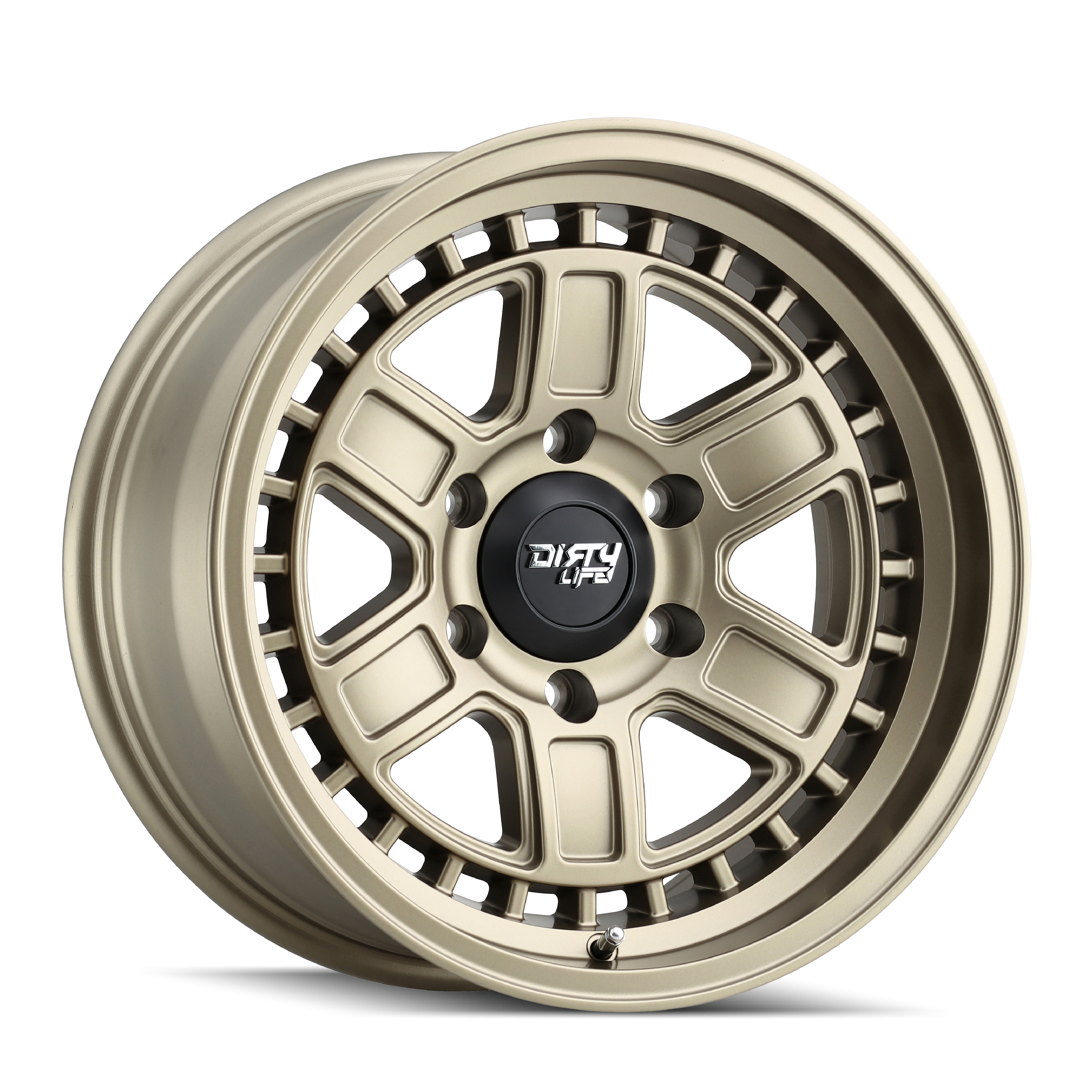 Dirty life Cage 9308 Gold 17x8.5 5-127mm 78.1mm