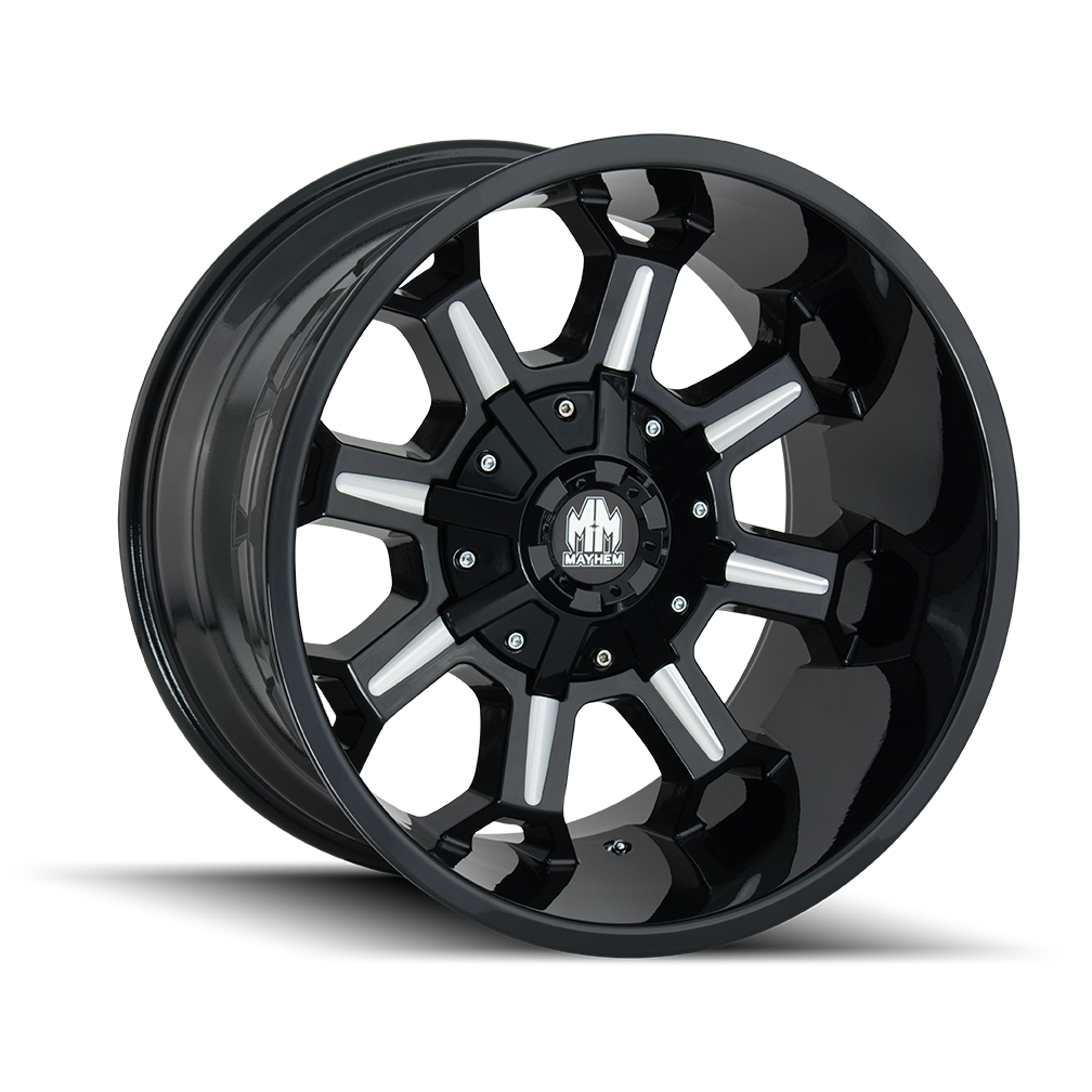 Mayhem Combat 8105 Black 20x10 8-180mm 124.1mm