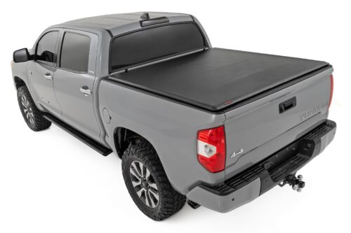 Soft Roll Up Bed Cover | 5'7" Bed | Toyota Tundra 2WD/4WD (2007-2021) - Image 4