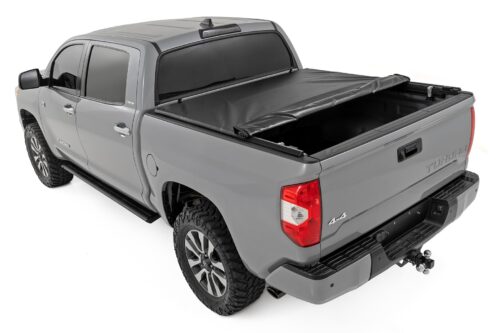 Soft Roll Up Bed Cover | 5'7" Bed | Toyota Tundra 2WD/4WD (2007-2021) - Image 2