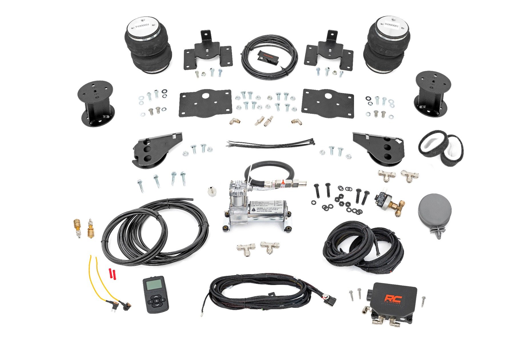 Air Spring Kit w/compressor | Wireless Controller | 6 Inch Lift Kit | Ram 1500 (09-23 & Classic)