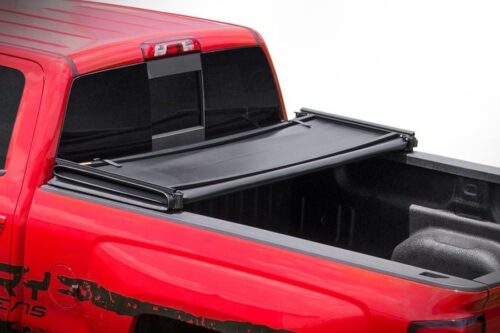 Soft Tri-Fold Bed Cover | 6'7" Bed | Chevy/GMC 1500 Truck 2WD/4WD - Image 2