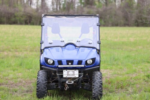 Vented Full Windshield | Scratch Resistant | Yamaha Rhino - Image 2