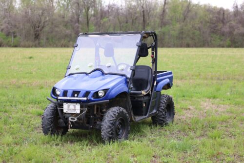 Vented Full Windshield | Scratch Resistant | Yamaha Rhino - Image 3