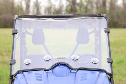 Vented Full Windshield | Scratch Resistant | Yamaha Rhino - Image 5