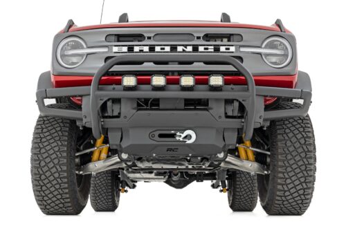 Nudge Bar | 20 Inch BLK DRL Single Row LED | OE Modular Steel | Ford Bronco (21-24) - Image 5