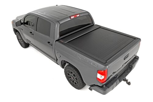 Retractable Bed Cover | 5'7" Bed | Toyota Tundra 2WD/4WD (2007-2021) - Image 4