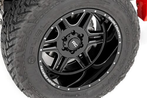 Rough Country 92 Series Wheel | Machined One-Piece | Gloss Black | 20x12 | 8x180 | -44mm - Image 4