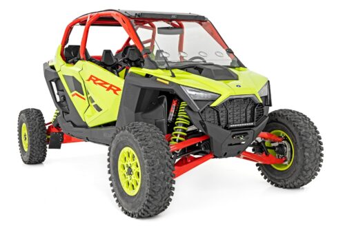 Vented Full Windshield | Scratch Resistant | Polaris RZR Turbo R - Image 3