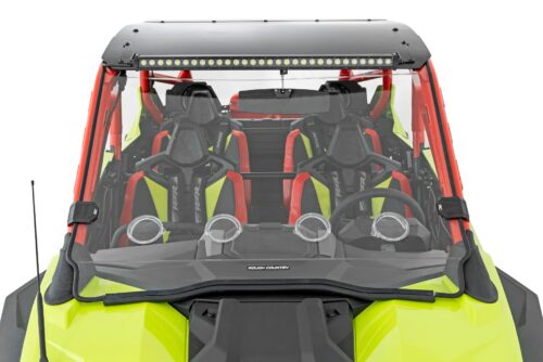 Vented Full Windshield | Scratch Resistant | Polaris RZR Turbo R - Image 2