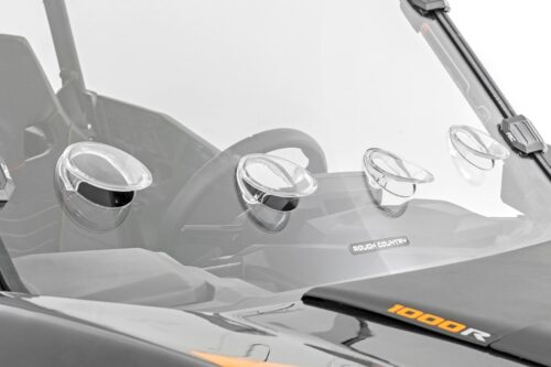 Vented Full Windshield | Scratch Resistant | Can-Am Commander 1000R/Max - Image 5