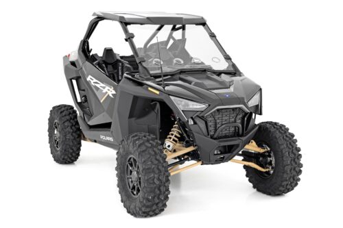 Vented Full Windshield | Scratch Resistant | Polaris RZR Turbo R - Image 3