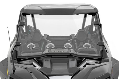 Vented Full Windshield | Scratch Resistant | Polaris RZR Turbo R - Image 4