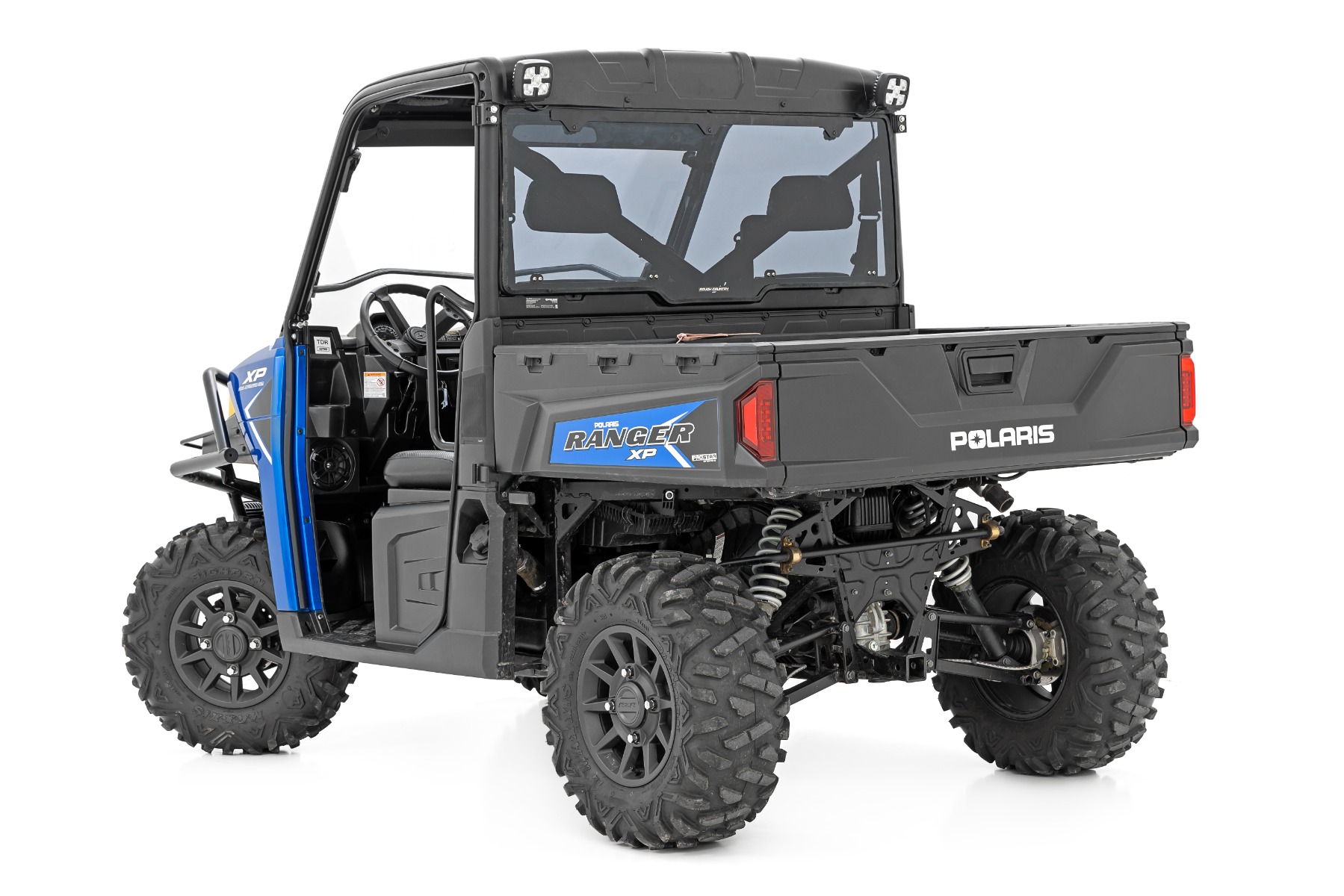 Tinted Rear Panel | Scratch Resistant | Polaris Ranger XP 1000 - Image 2