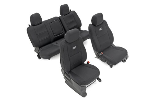 Seat Covers | FR & RR | Crew Cab | Nissan Frontier 2WD/4WD (2022-2024) - Image 4