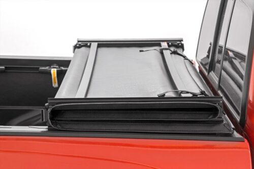 Soft Tri-Fold Bed Cover | 5'7" Bed | Ford F-150 2WD/4WD (2009-2014) - Image 5