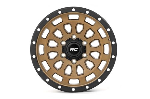 Rough Country 87 Series Wheel | Simulated Beadlock | Bronze/Black | 17x8.5 | 5x4.5 | +0mm - Image 2