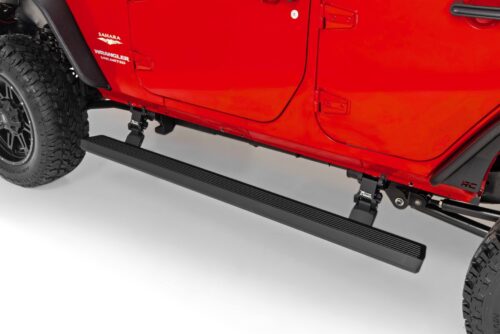 Power Running Boards | Dual Electric Motor | 4 Door | Jeep Wrangler Unlimited (07-18) - Image 2