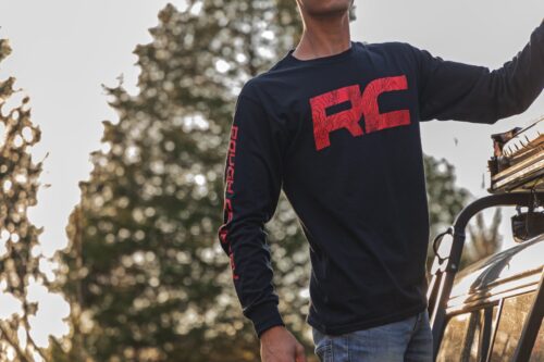 Rough Country Long Sleeve | RC Tread Sleeve | Black| LG - Image 4