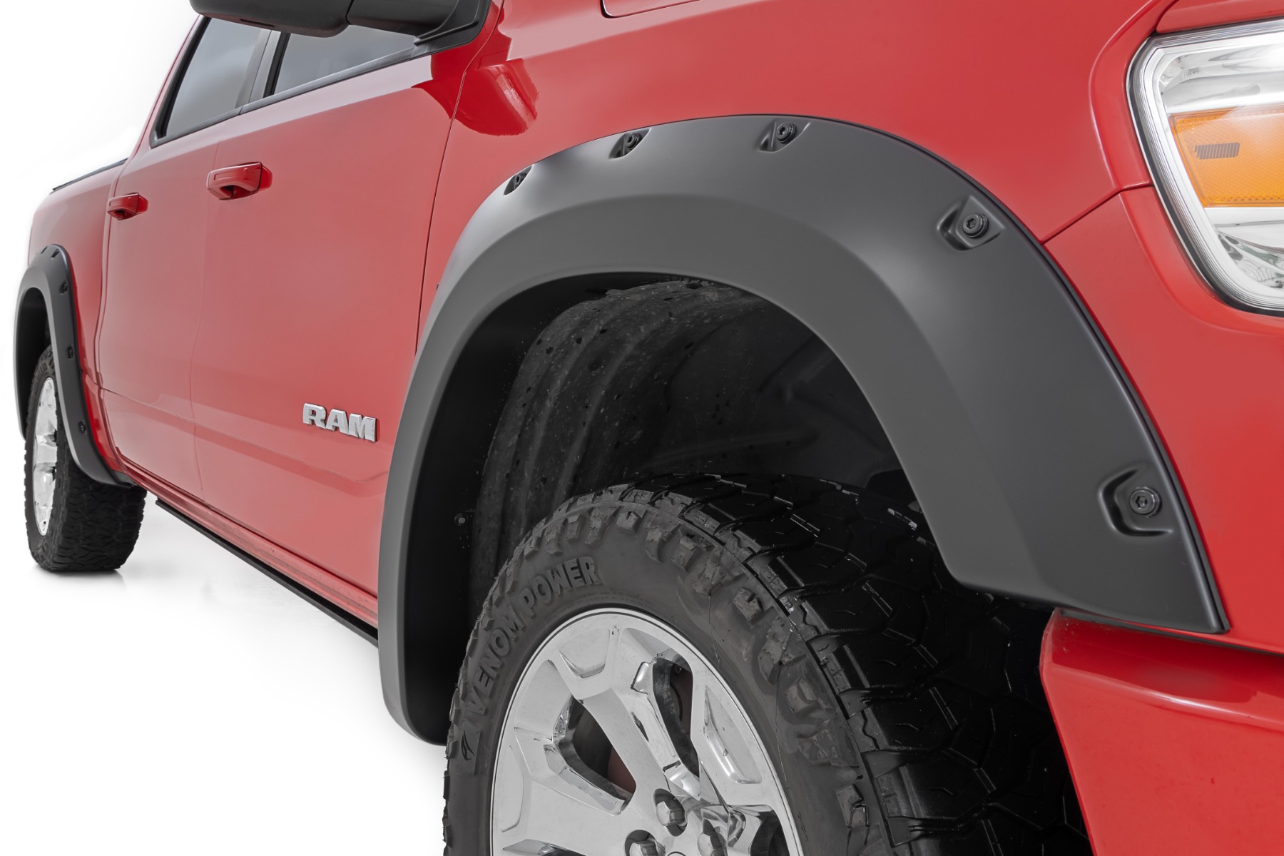 Pocket Fender Flares | PXJ Diamond Black | Ram 1500 2WD/4WD (19-24) - Image 4