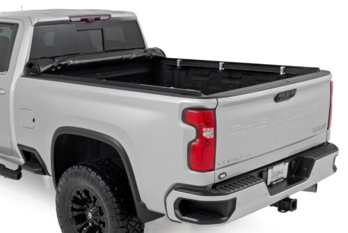 Soft Roll Up Bed Cover | 6'9" Bed | Chevy/GMC 2500HD/3500HD (20-24) - Image 2