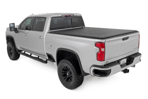 Soft Roll Up Bed Cover | 6'9" Bed | Chevy/GMC 2500HD/3500HD (20-24) - Image 3