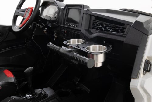 Passenger Grip Handle Dual Cup Holder | Polaris RZR - Image 2