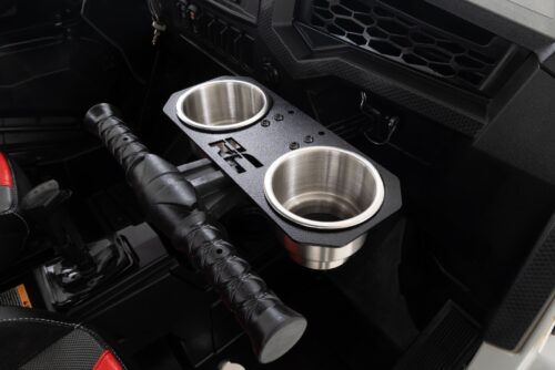 Passenger Grip Handle Dual Cup Holder | Polaris RZR - Image 3