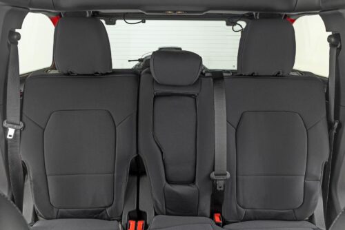 Seat Covers | Bucket Seats |W/Fold Down RR Armrest |FR & RR | 4DR | Ford Bronco (21-24) - Image 5