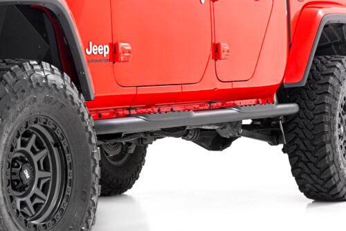 Oval Nerf Steps | Black | Jeep Gladiator JT 4WD (2020-2024) - Image 2