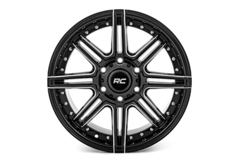 Rough Country 88 Series Wheel | One-Piece | Gloss Black | 20x10 | 6x5.5 | -25mm - Image 2