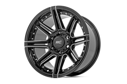 Rough Country 88 Series Wheel | One-Piece | Gloss Black | 20x10 | 6x5.5 | -25mm - Image 4