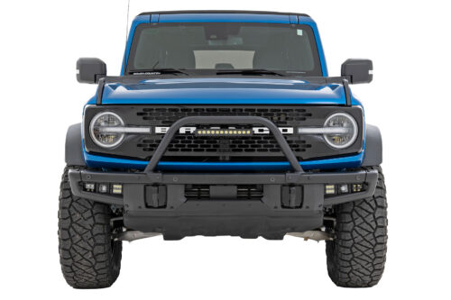 Safari Bar | 12" LED Light Bar | Black | Single Row | OE Modular Steel | Ford Bronco (21-24) - Image 2