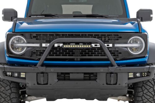 Safari Bar | 12" LED Light Bar | Black | Single Row | OE Modular Steel | Ford Bronco (21-24) - Image 3