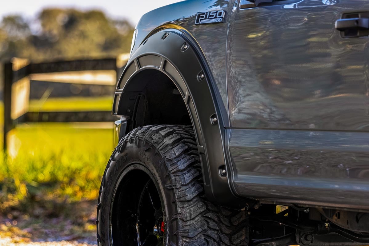 Fender Flares | Defender | JS Iconic Silver | Ford F-150 2WD/4WD (2015-2020) - Image 4
