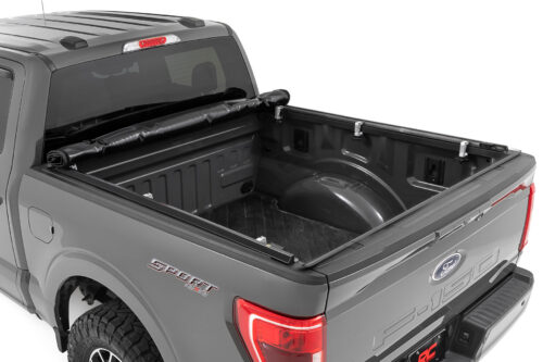 Soft Roll Up Bed Cover | 6'7" Bed | Ford F-150/F-150 Lightning/Raptor  (15-24) - Image 5