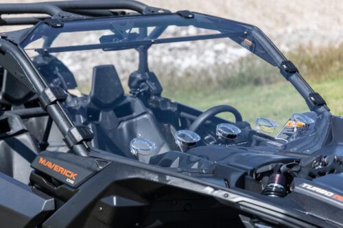 Vented Full Windshield | Scratch Resistant | Can-Am Maverick X3 - Image 5