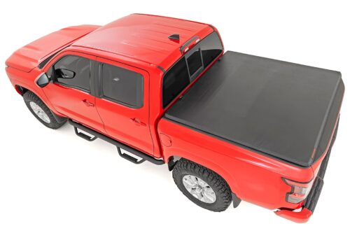 Soft Tri-Fold Bed Cover | 5' Bed | Nissan Frontier 2WD/4WD (2005-2021) - Image 3