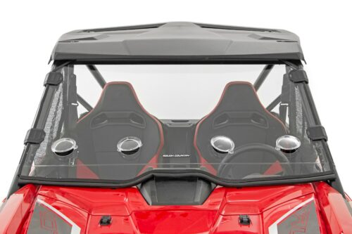 Vented Full Windshield | Scratch Resistant | Honda Talon 1000 - Image 5