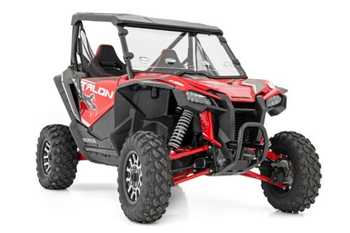 Vented Full Windshield | Scratch Resistant | Honda Talon 1000 - Image 3