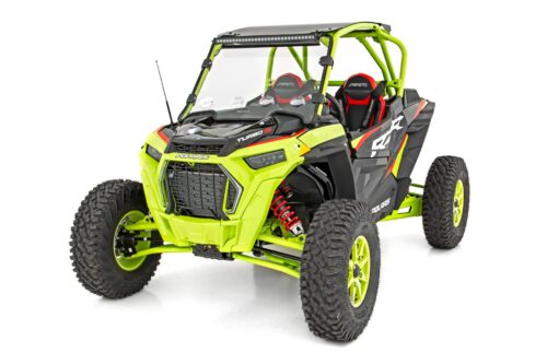 Vented Full Windshield | Scratch Resistant | Polaris RZR Turbo S - Image 4