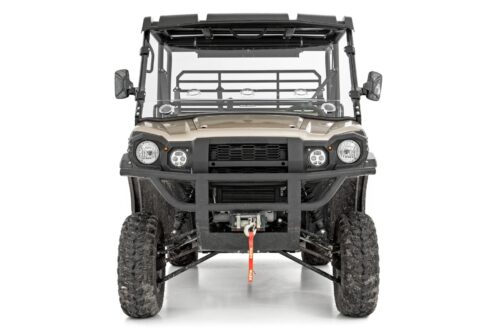 Vented Full Windshield | Scratch Resistant | Kawasaki Mule - Image 3