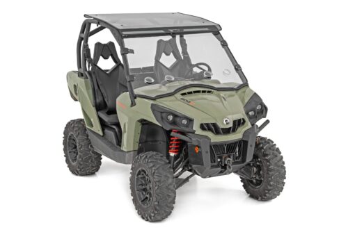 Vented Full Windshield | Scratch Resistant | Can-Am Commander 1000 - Image 3