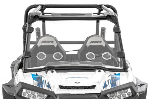 Vented Full Windshield | Scratch Resistant | Polaris RZR - Image 3