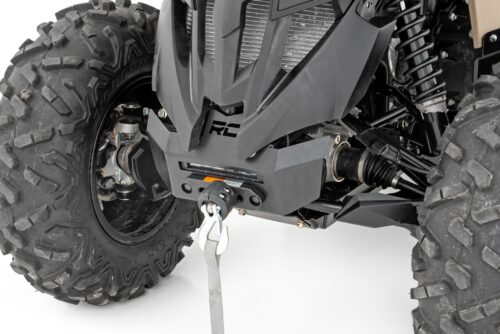 Winch Bumper | 4500-Lb Winch | Black Series LED | 6" Light | Can-Am Renegade - Image 3