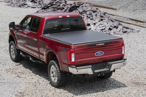 Soft Tri-Fold Bed Cover | 6'10" Bed | Ford F-250/F-350 Super Duty (17-24) - Image 3